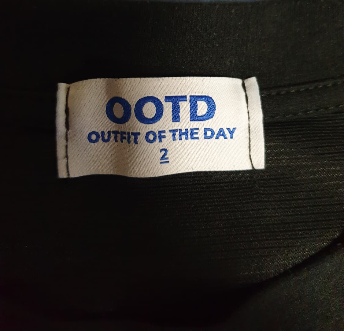 OOTD 뉴욕 반팔티 블랙 (L) 상품이미지2