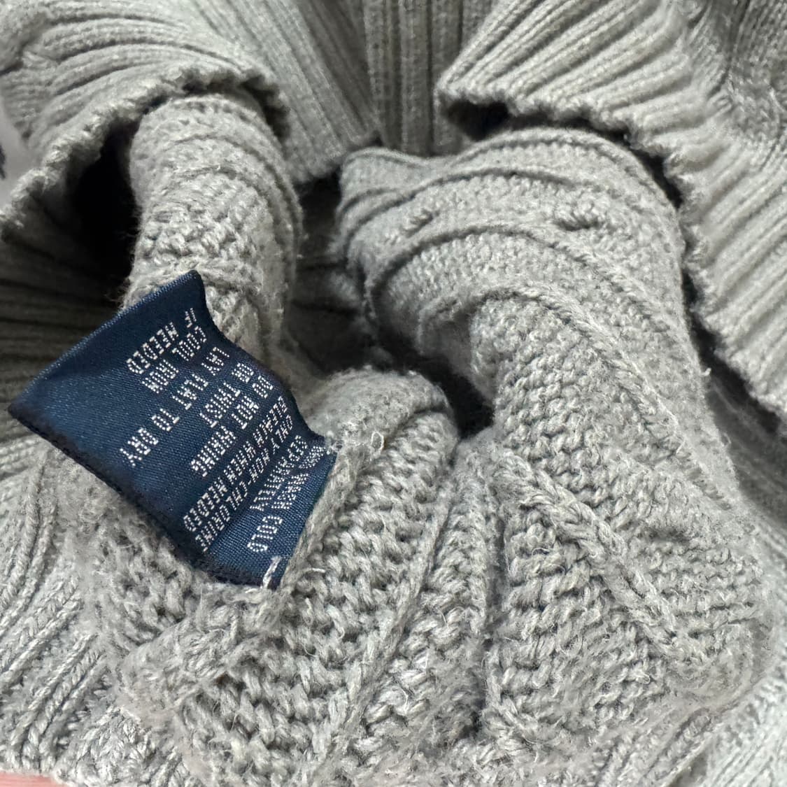 폴로랄프로렌 케이블니트 M사이즈  상품이미지3