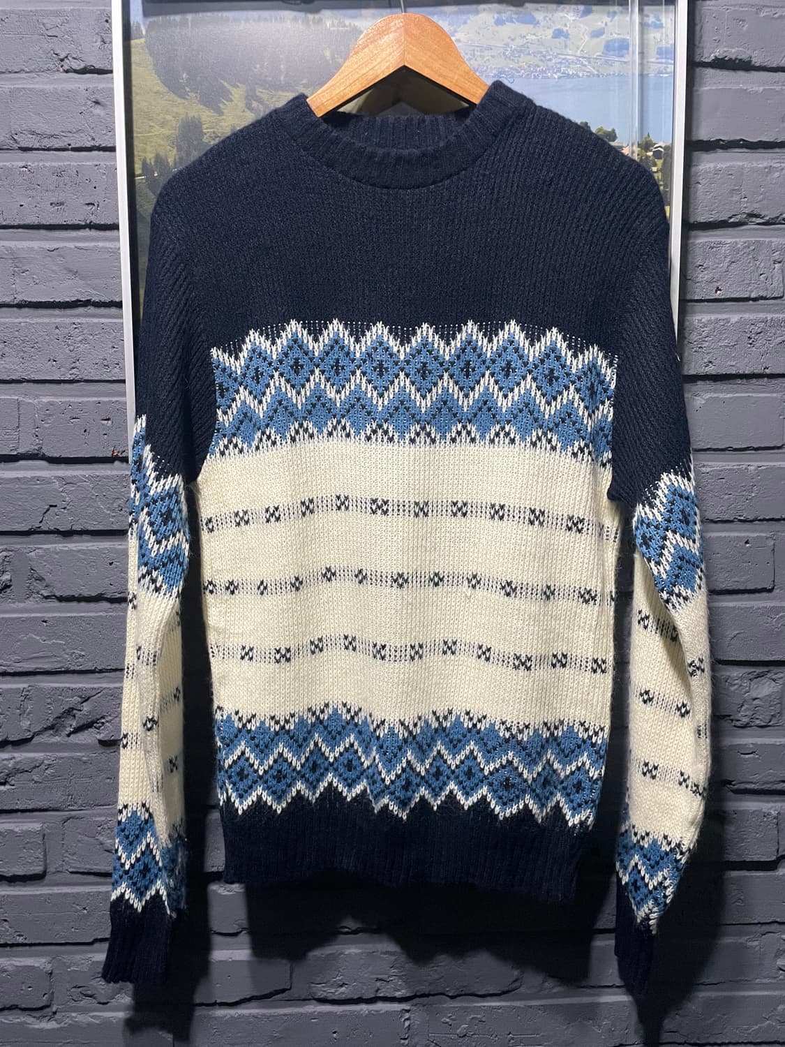 빈티지 노르딕 니트 상품이미지4