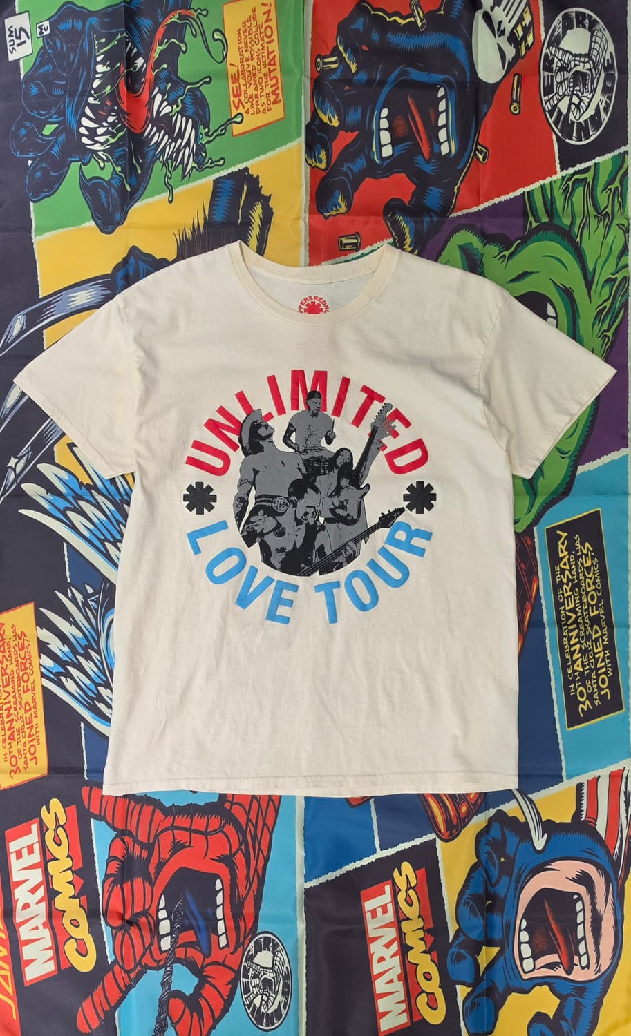 2022 Red Hot Chill Peppers Tour 반팔 M 상품이미지1