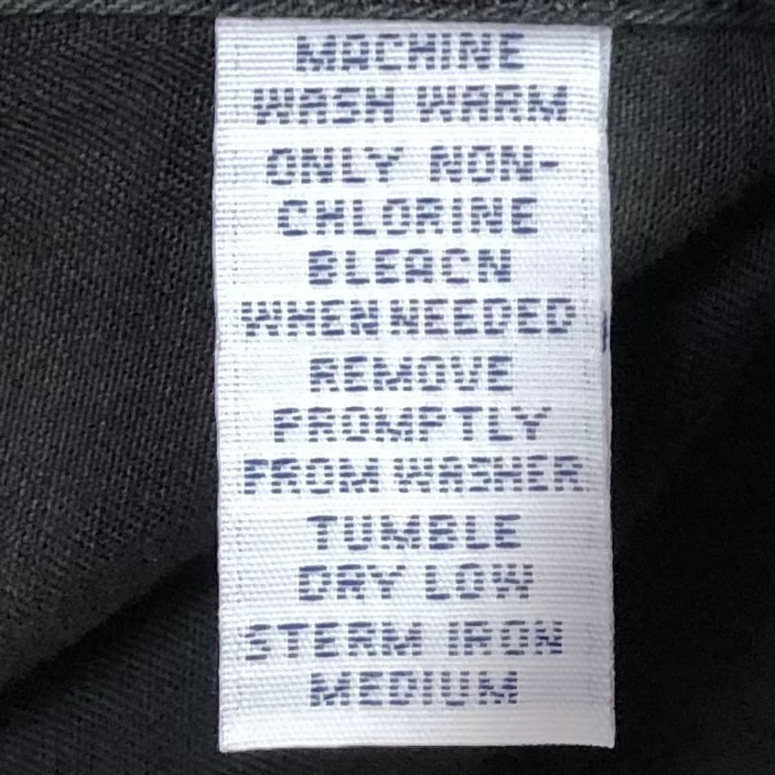 Xxl 폴로 블랙 솔리드코튼 셔츠 상품이미지4