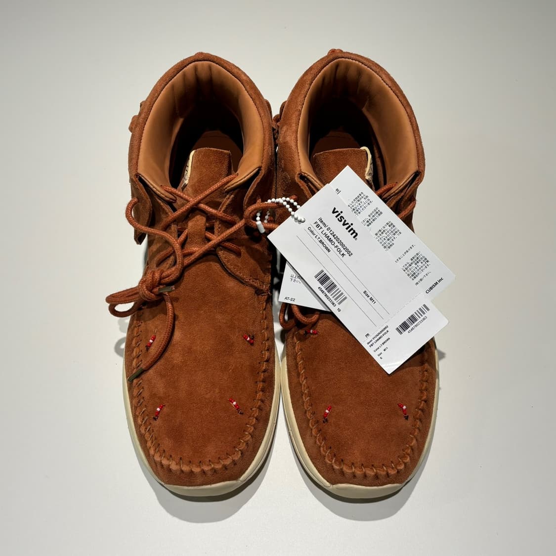 11) visvim 비즈빔 24FW FBT 라모 포크 라이트 브라운 상품이미지5