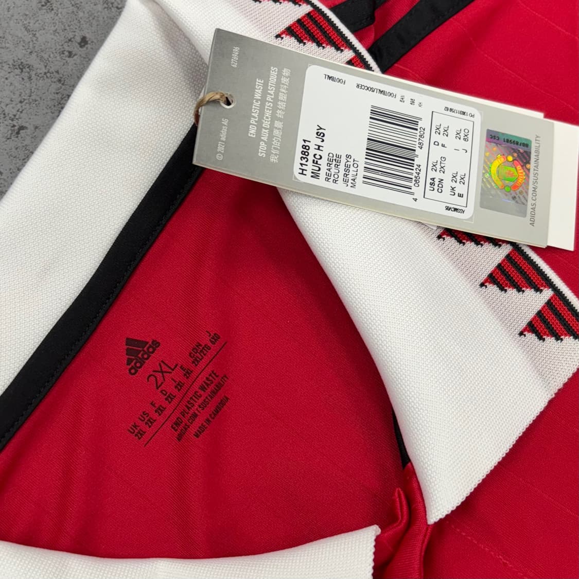 아디다스 22 23 맨체스터 유나이티드 맨유 홈 호날두 유니폼  상품이미지4