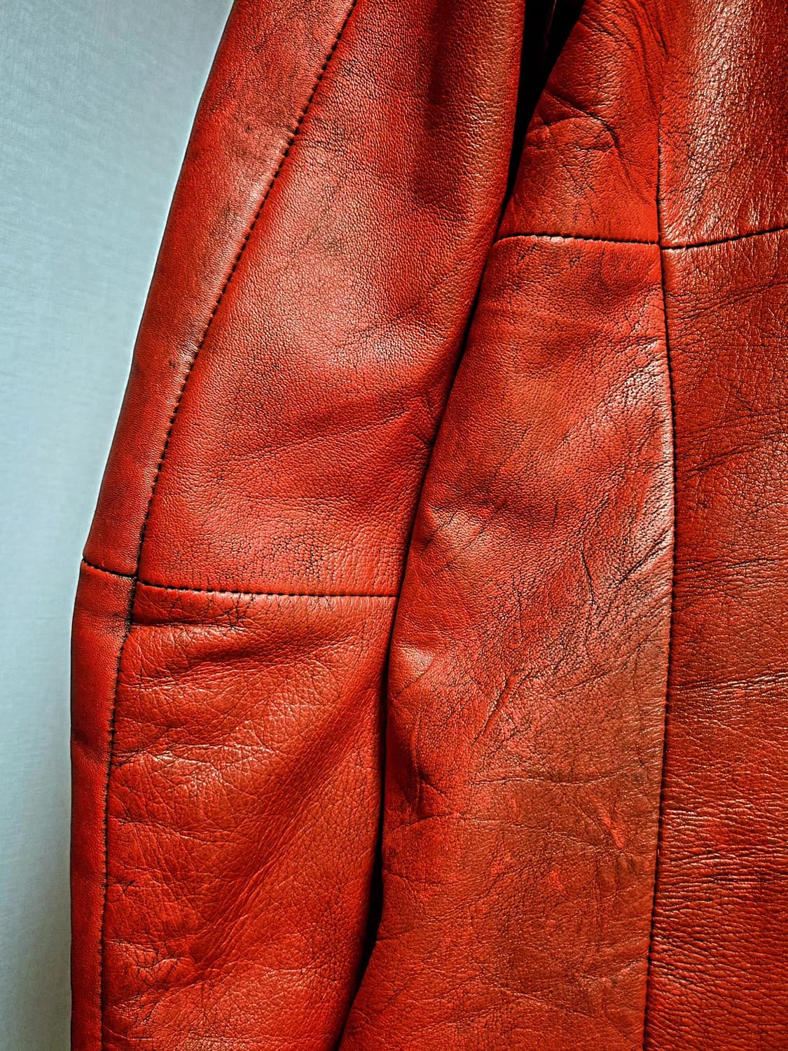 red leather jacket  상품이미지5