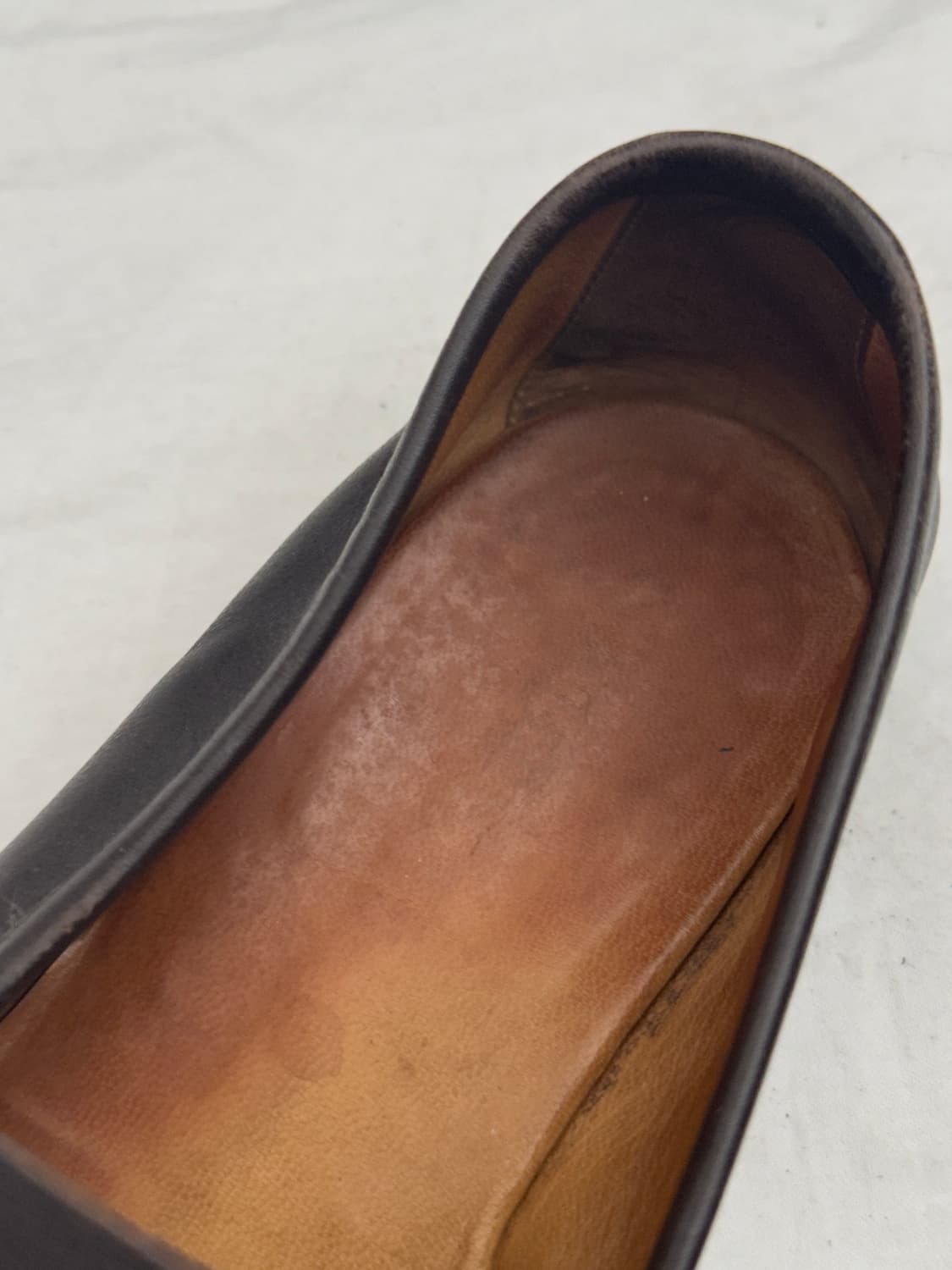 00s 에르메스 브라운 레더 로퍼 상품이미지3