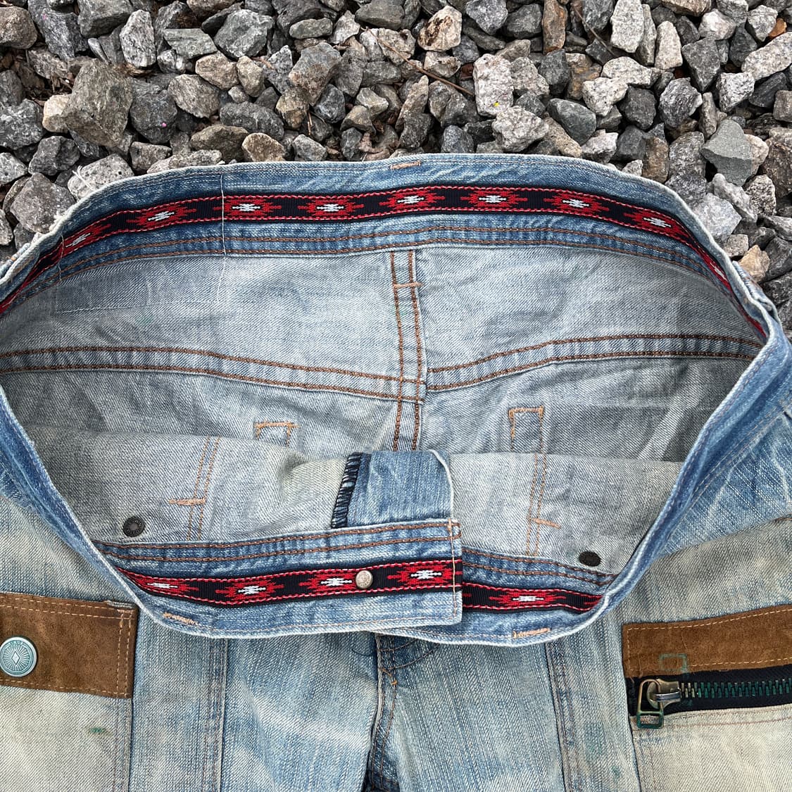 EDWIN(MADE JAPAN)빈티지 웨스턴 나바호팬츠(실측확인) 상품이미지5
