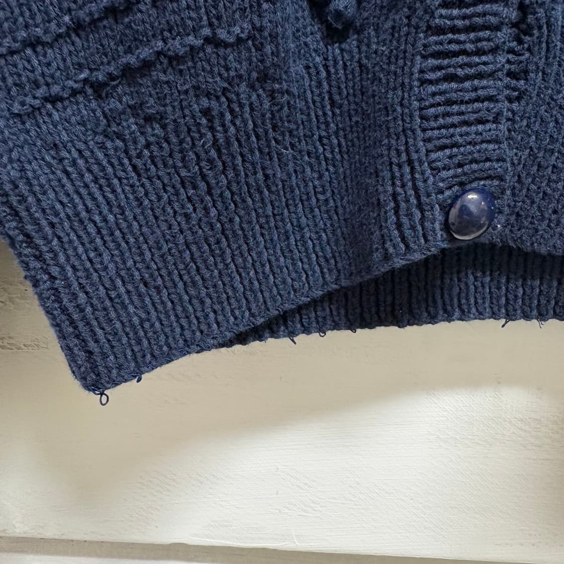 QUEENS COURT 뽐뽐 하트 니트 가디건 상품이미지4