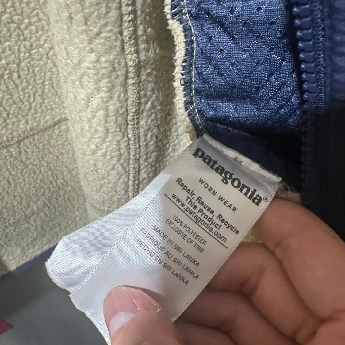 파타고니아 레트로 플리스 자켓 L 상품이미지5