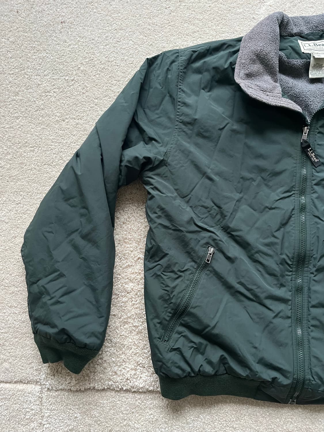 90s 엘엘빈 인슐레이티드 플리스 라이닝 자켓 (105) 상품이미지4