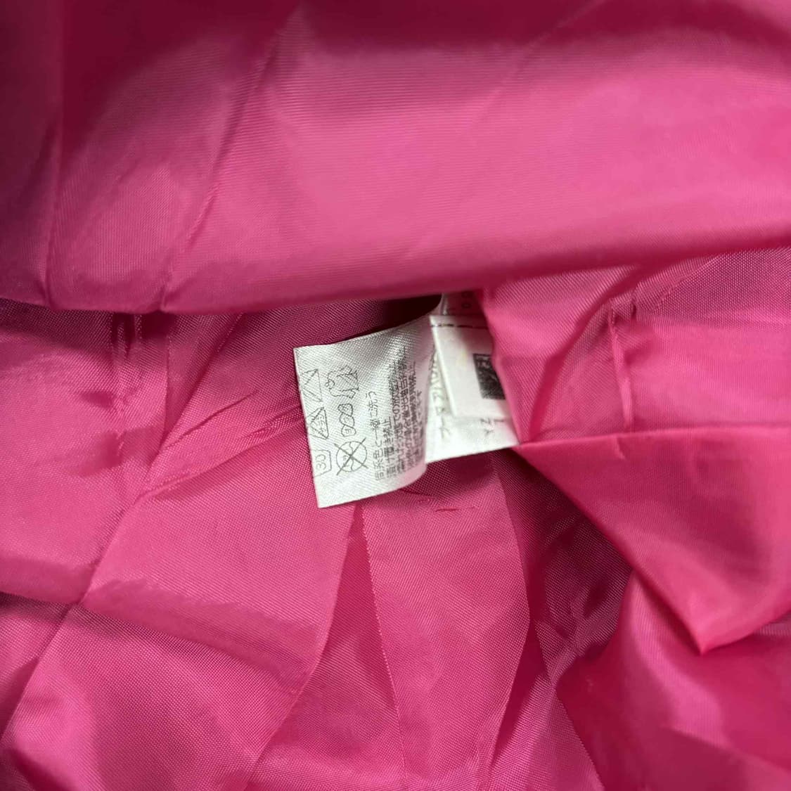 퓨마 일본판 블랙 핑크 퀄티드 자켓 경량  후드 패딩(L) 상품이미지5