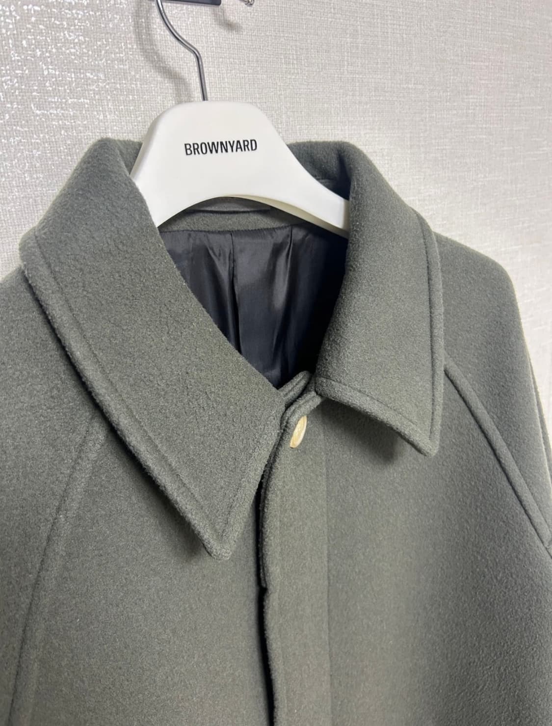 (3) 23fw 브라운야드 발마칸 올리브 그레이  상품이미지3