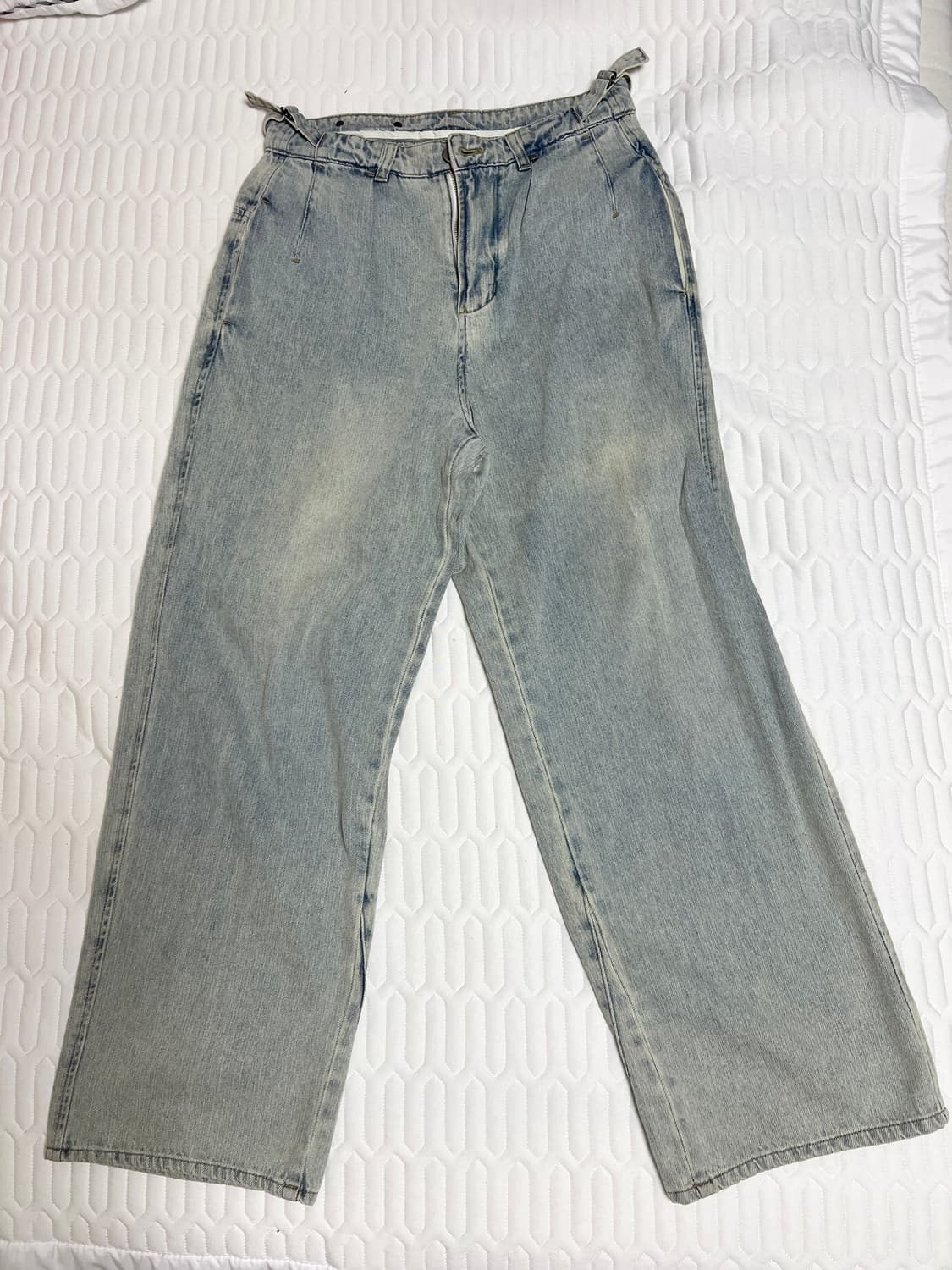 폴리테루 블리치 데님 2사이즈 판매 상품이미지1