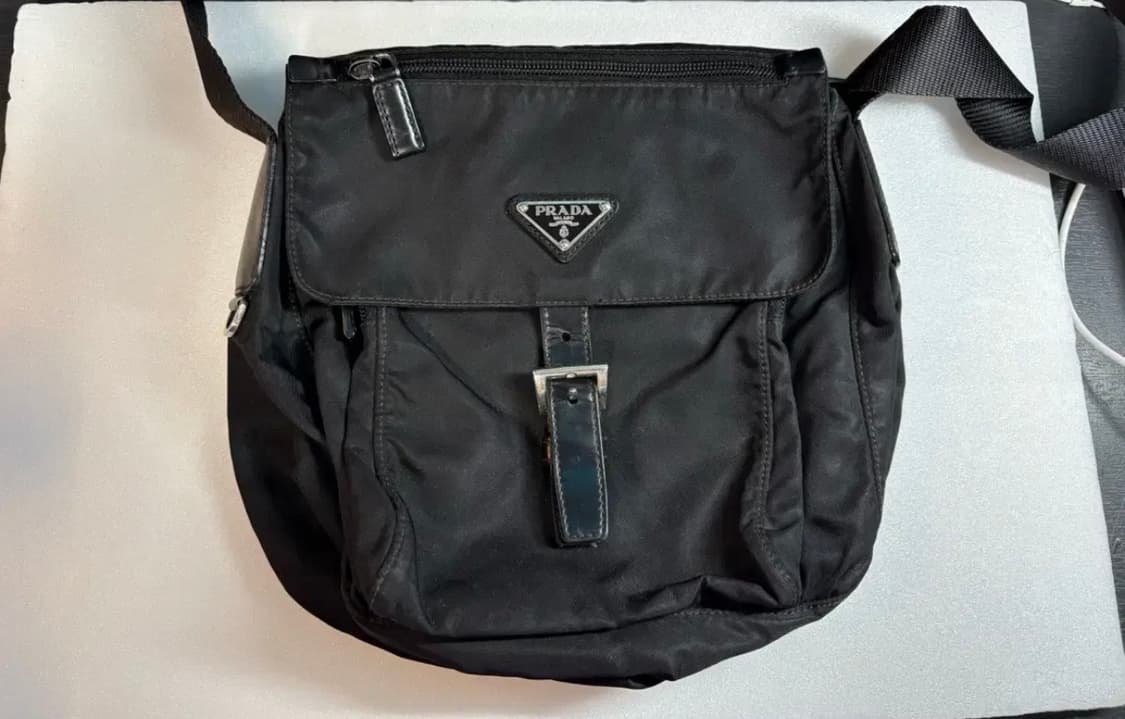 프라다 포코노 나일론 크로스백 빈티지 숄더백(보증서O) 상품이미지2