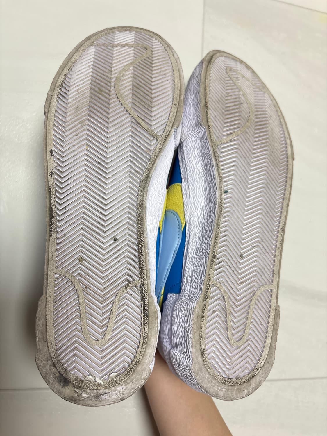 사카이 카우스 나이키 블레이저 로우 넵튠 블루 상품이미지7