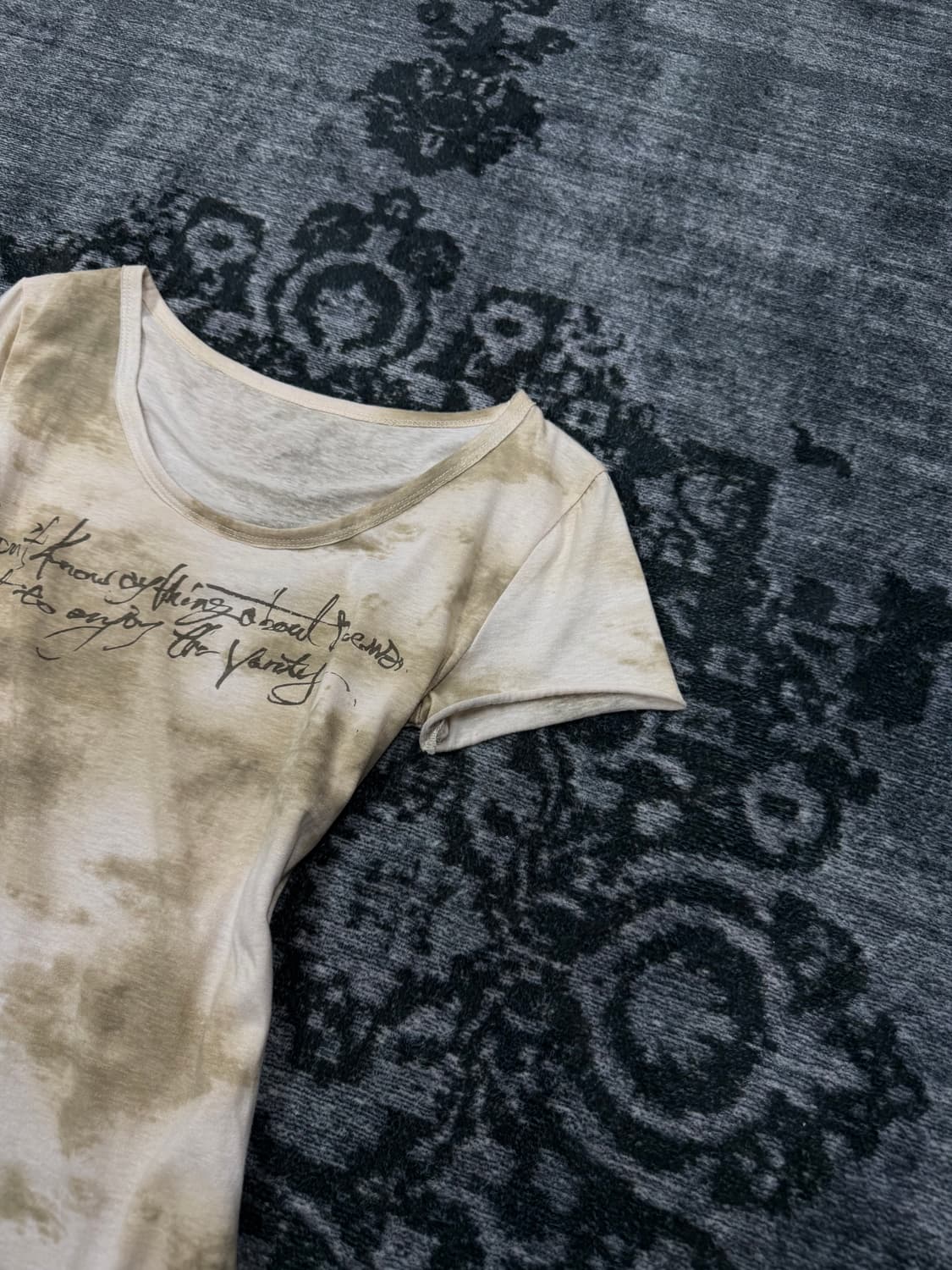 Japanese 00s native lettering t shirts 상품이미지3