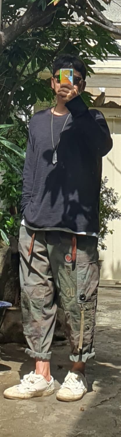 미군 우드랜드카모 bdu팬츠 빈티지 커스텀[하드워싱/썬페이딩/풀스텐실] 상품이미지9