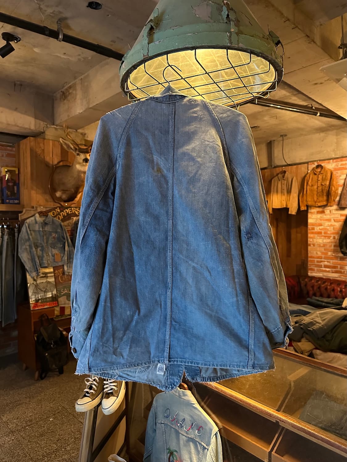 50s USA 빈티지 JC Penney Pay Day 데님 커버올 자켓 상품이미지6