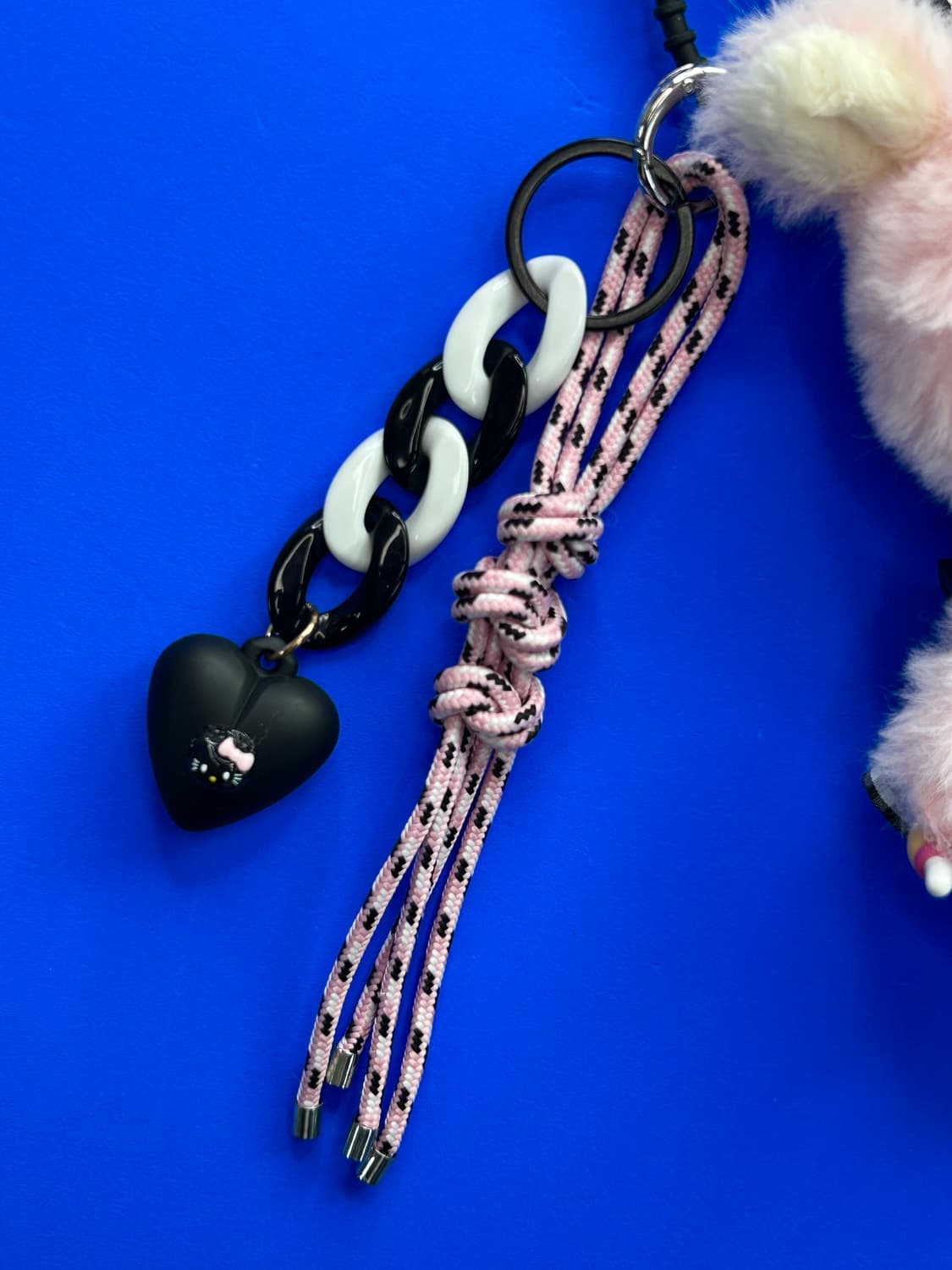 (66) ✨🐰🎀정품Hello Kitty × 치무탄 키링 커스텀 상품이미지3