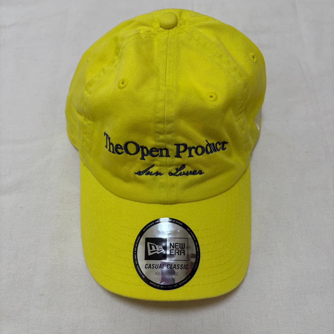 더오픈프로덕트 X 뉴에라 볼캡 모자 옐로우 상품이미지1