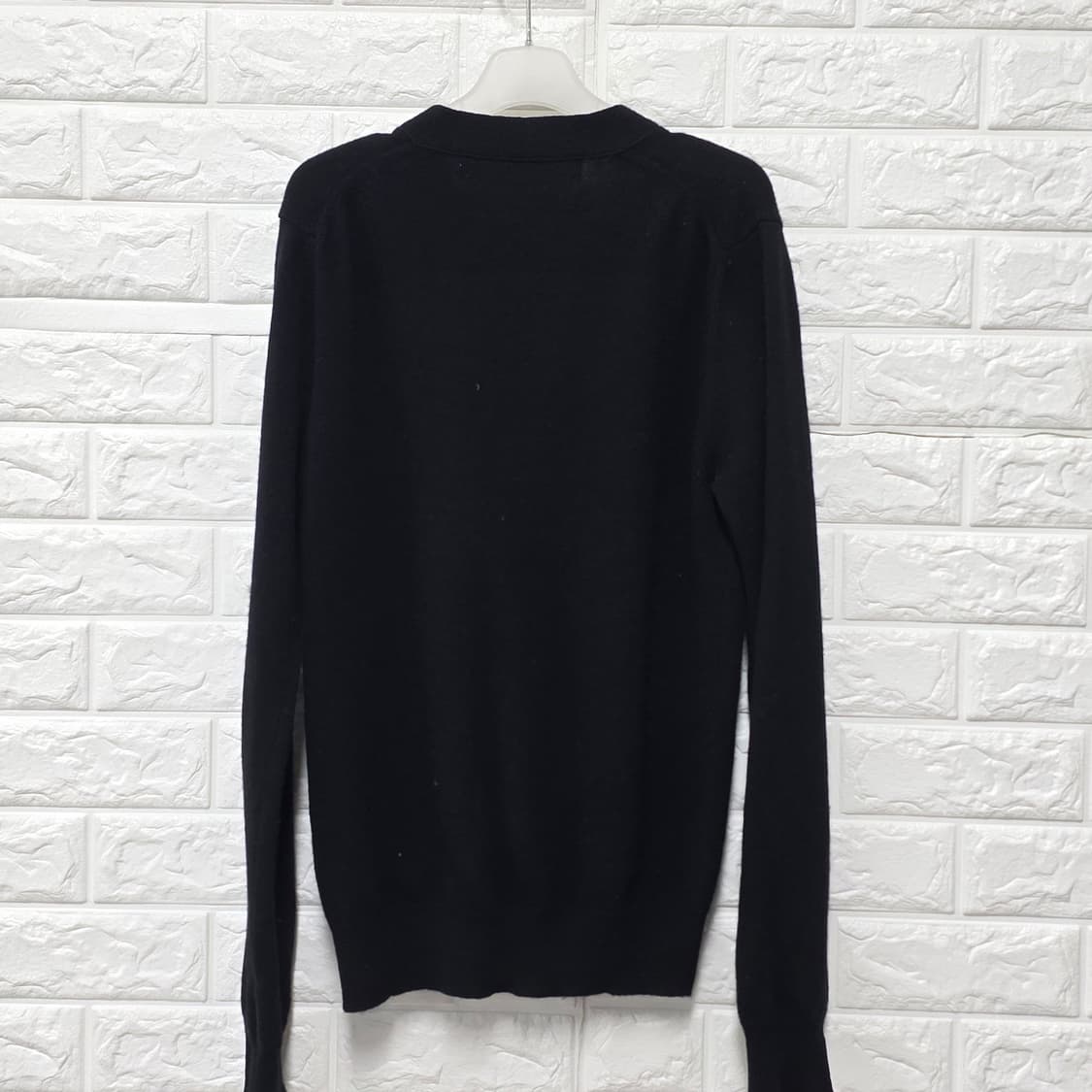 택포// 꼼데가르송 PLAY 블랙 가디건 S-M 상품이미지4