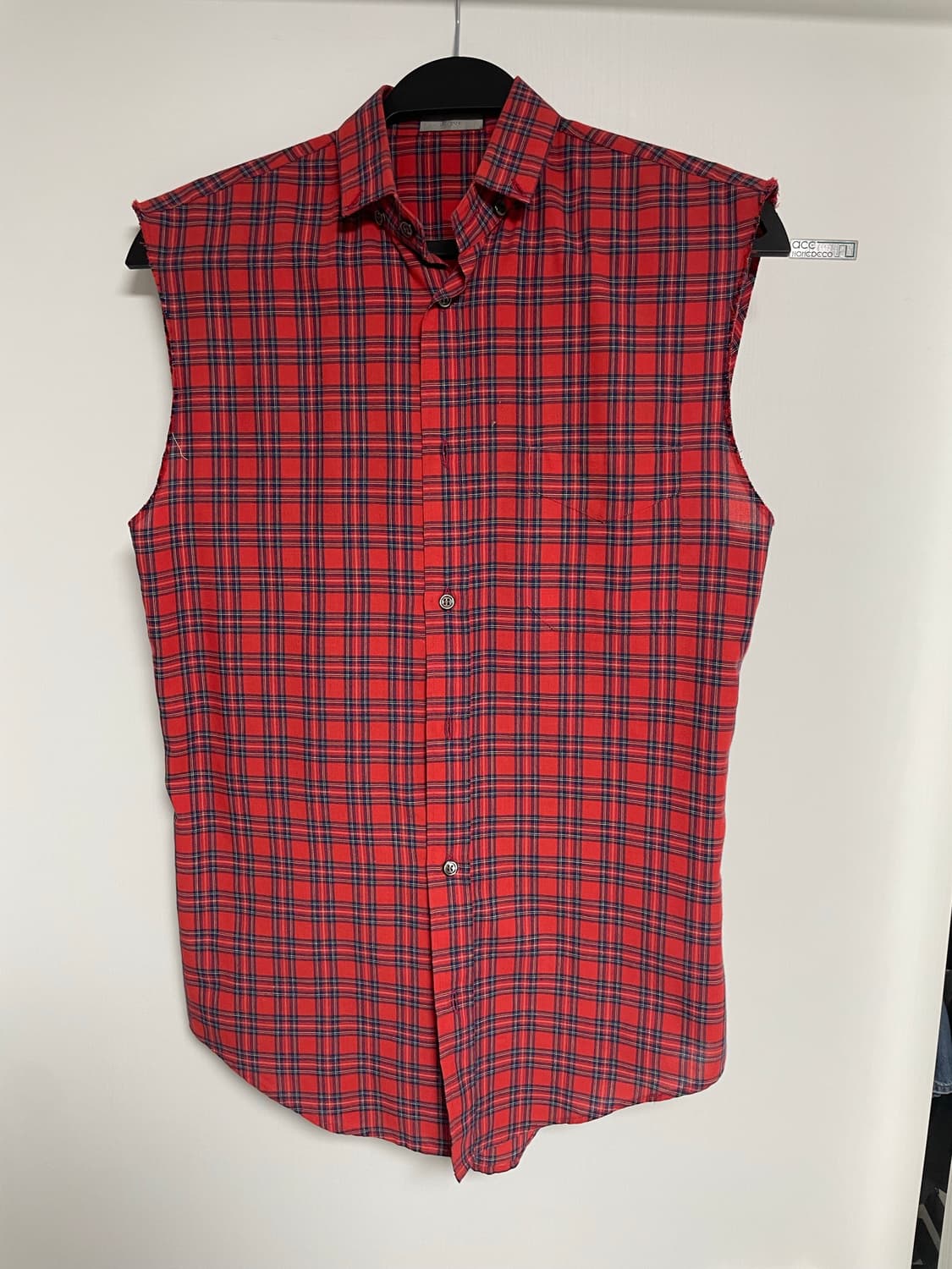 디올옴므 06ss 슬리브리스 셔츠 상품이미지2