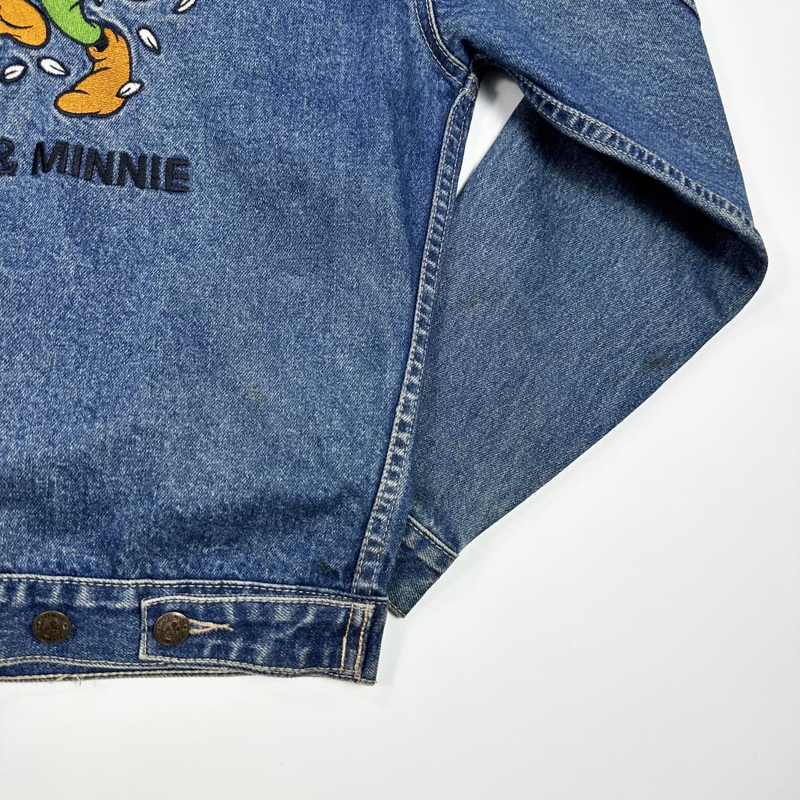 VTG 빈티지 디즈니 미키마우스 트러커 데님자켓 (S 여성추천) 상품이미지5