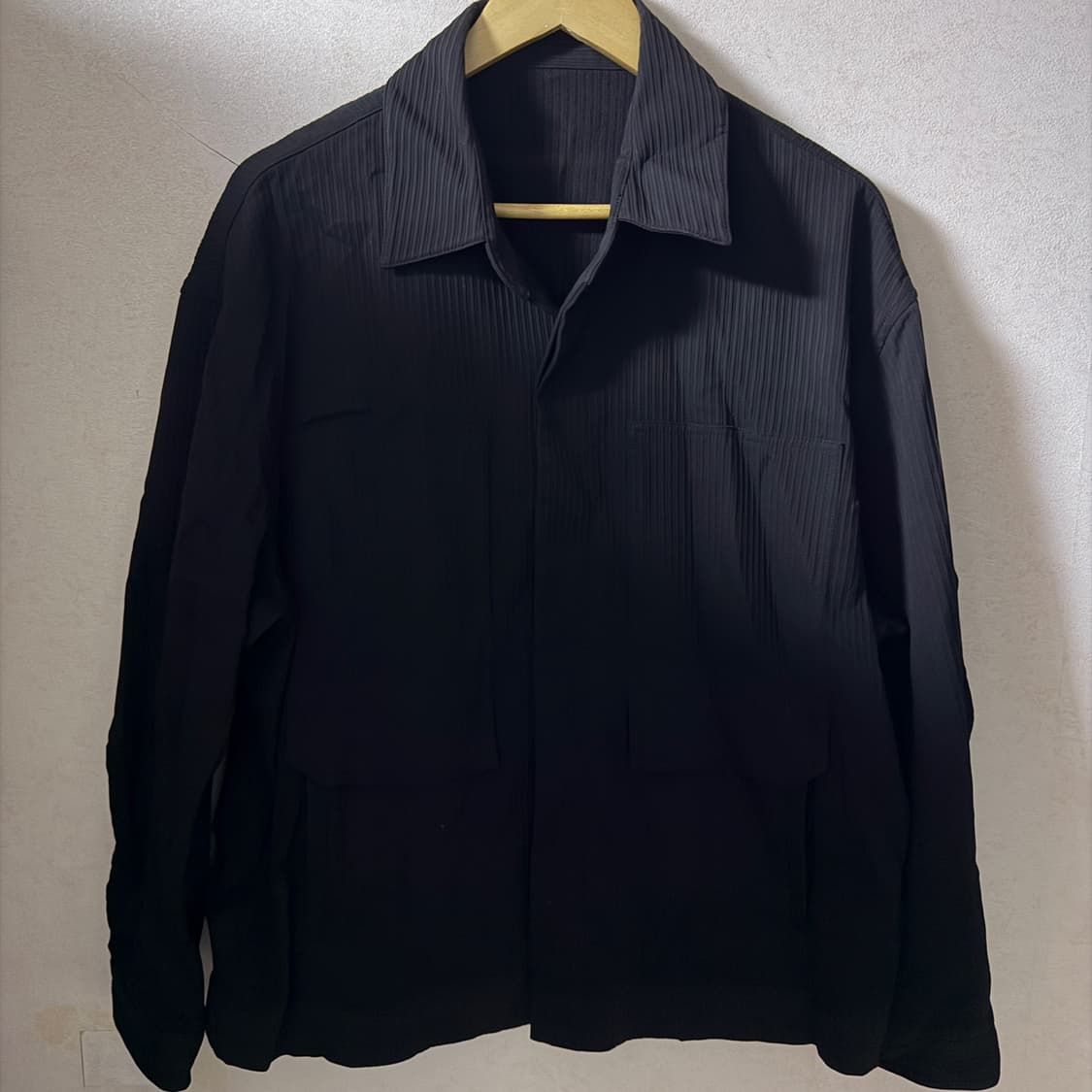 시스템옴므 남성 디테일 오버셔츠 100 (남성 100-105정도) 상품이미지6