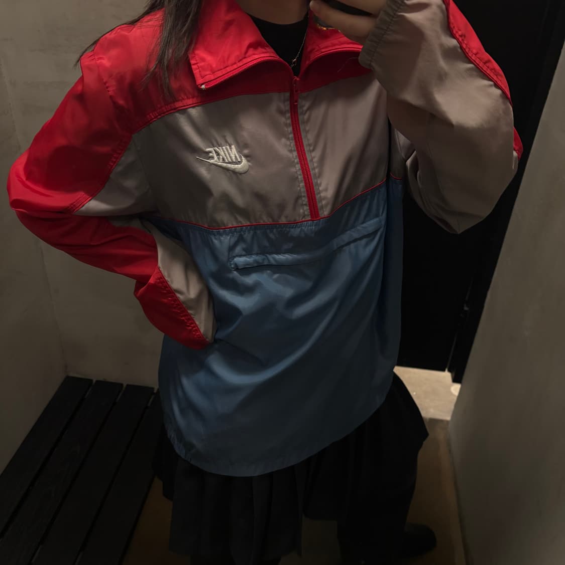 나이키 90s 올드스쿨 빈티지 레트로 아노락 윈드브레이커 바람막이 상품이미지2