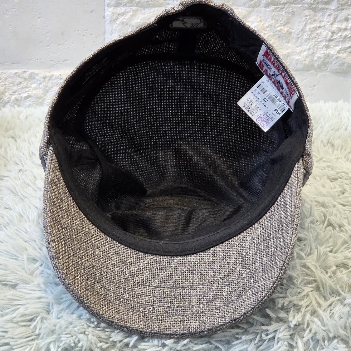 L7-5:MLB 뉴욕 양키스 린넨 패브릭 캡 (57cm) 상품이미지6