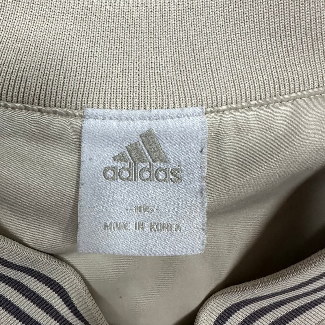 ✨ (바배) 아디다스 골프 브이넥 베이지 웜업  상품이미지3