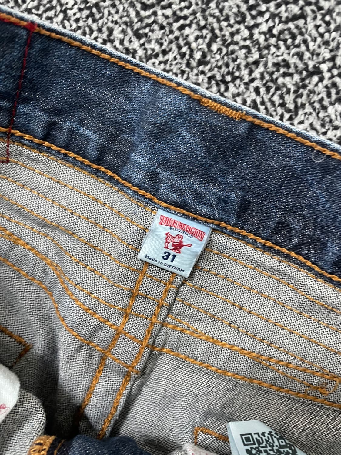 빈티지9. 트루릴리전 스트레이트핏 워싱 진 데님팬츠 청바지 상품이미지2