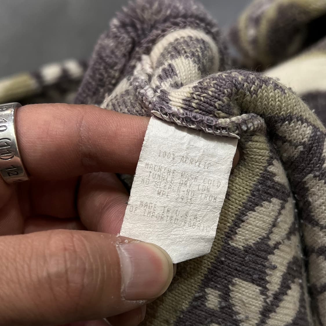  rel 패턴 플리스 후드 집업 y14521 상품이미지6