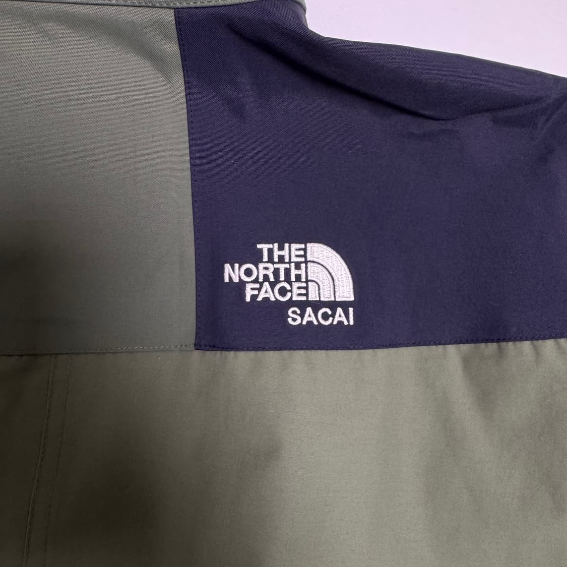 노스페이스 사카이 피쉬테일 드라이벤트 카키 롱코트 상품이미지5