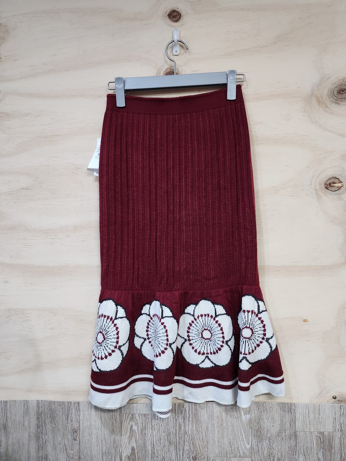 584) 메종블랑쉬 니트 미디 스커트 상품이미지1