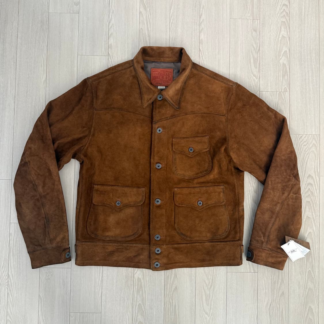 RRL 더블알엘 러프아웃 스웨이드 자켓 L 상품이미지1