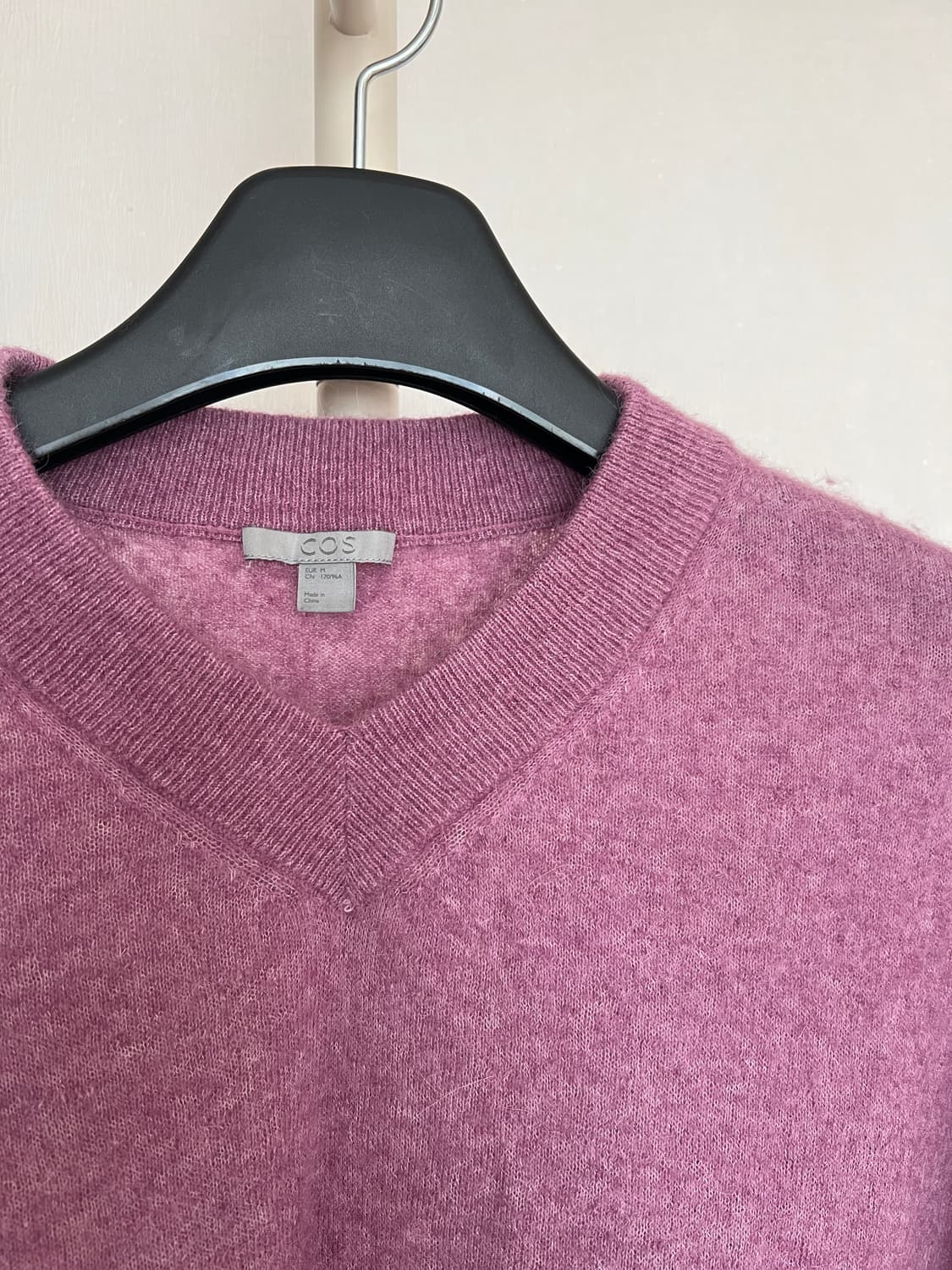 COS 알파카 믹스 브이넥 스웨터 (M) 상품이미지2