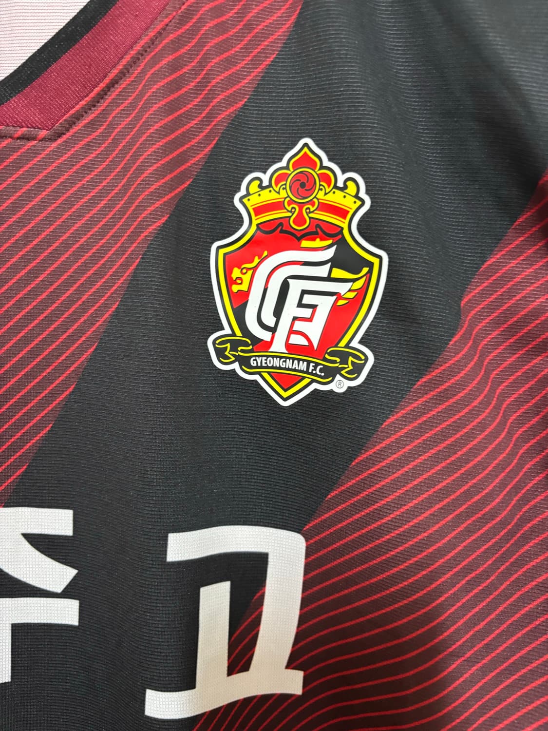 험멜 경남FC 긴팔 유니폼 상품이미지2