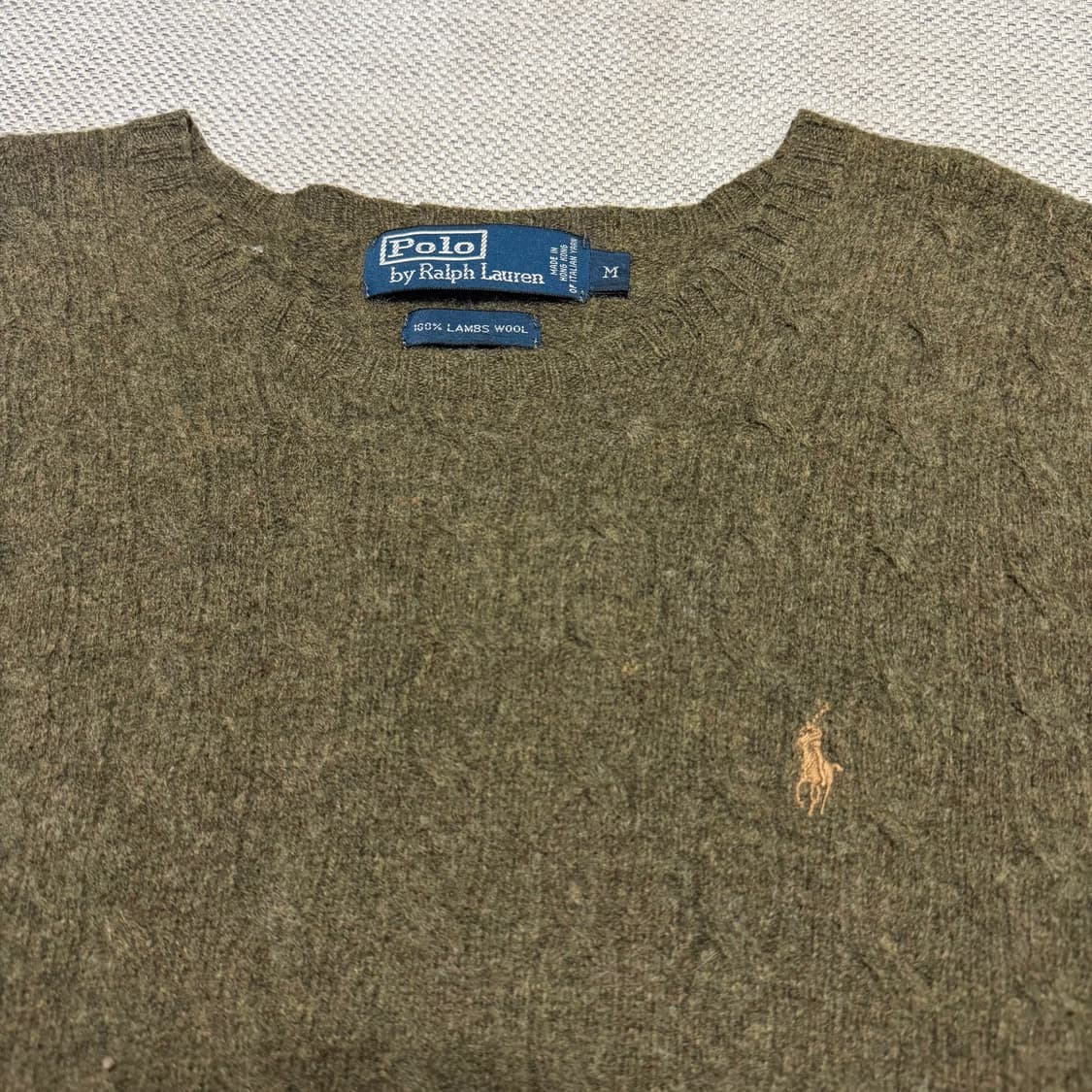 폴로 랄프로렌 램스울 니트 상품이미지2