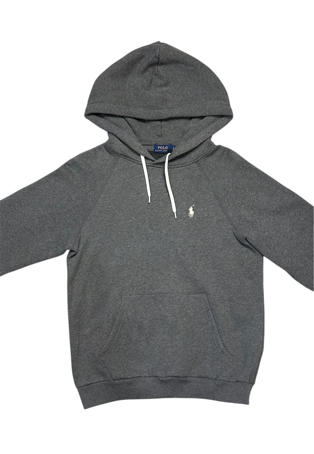 폴로 그레이 후드티 상품이미지2
