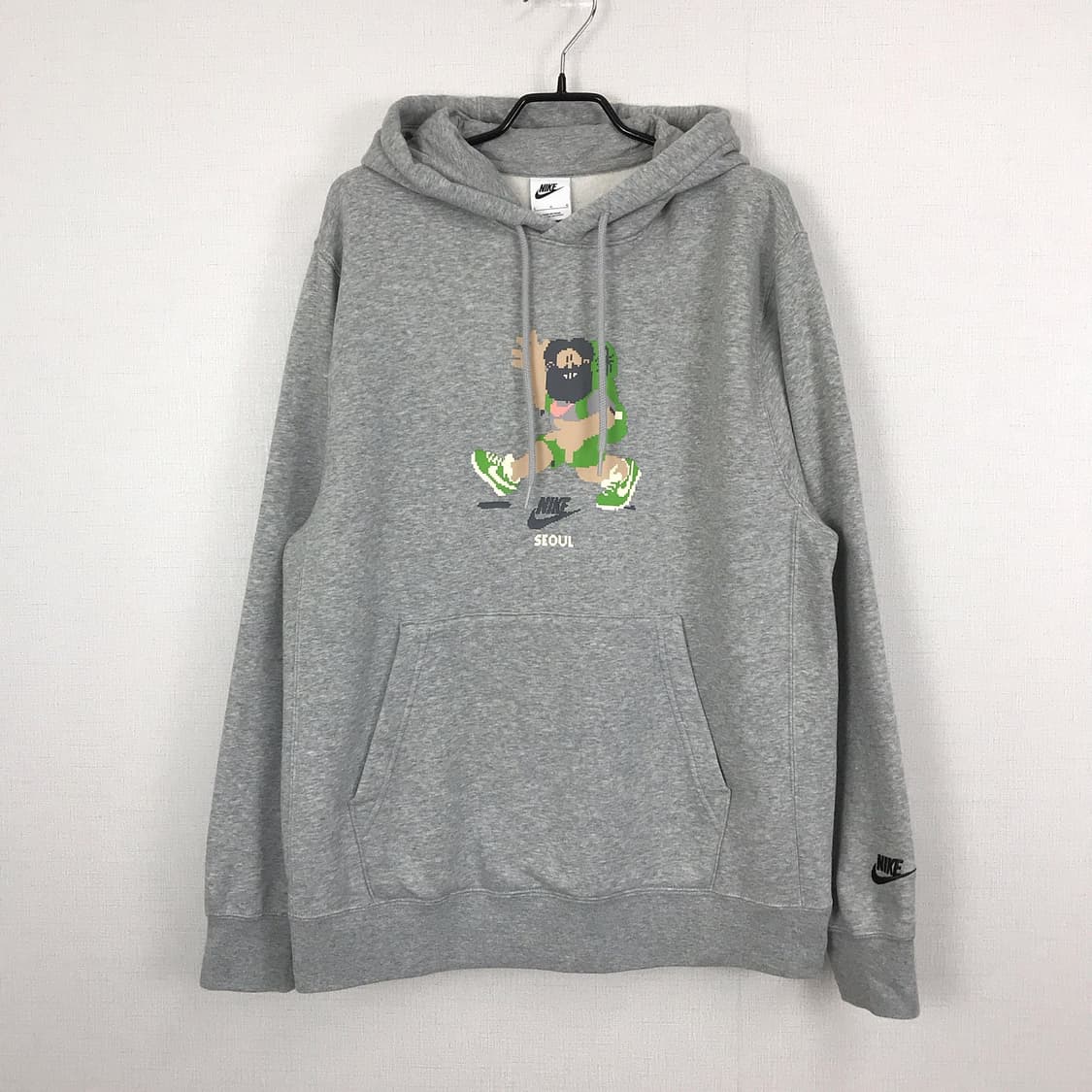 나이키 NIKE 새상품급 서울 기모 후드티셔츠 남성L (100) 상품이미지3