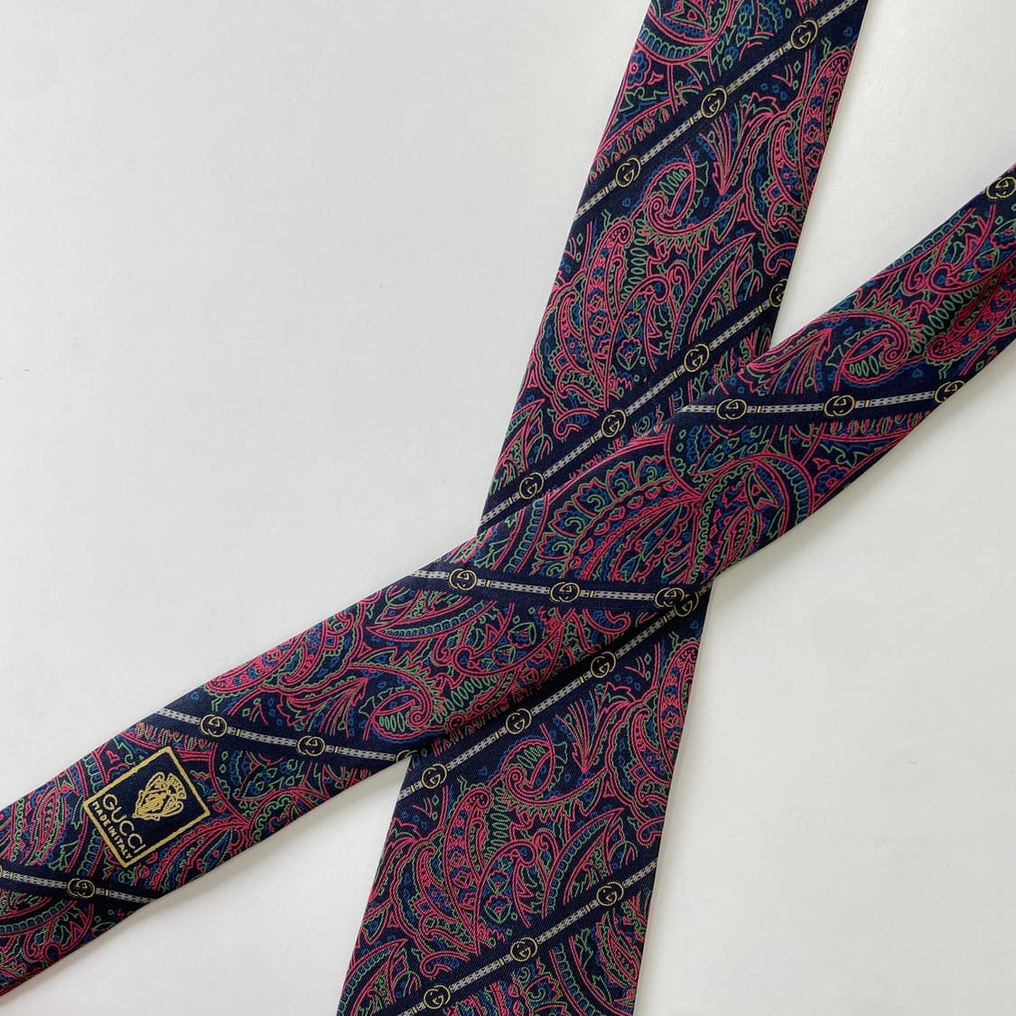 구찌(GUCCI) 명품 정품 모노그램 넥타이 상품이미지4