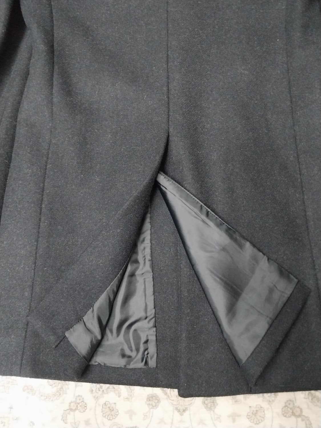 커스텀멜로우 진네이비 반코트 105 (안쪽 퀼팅처리) 상품이미지5