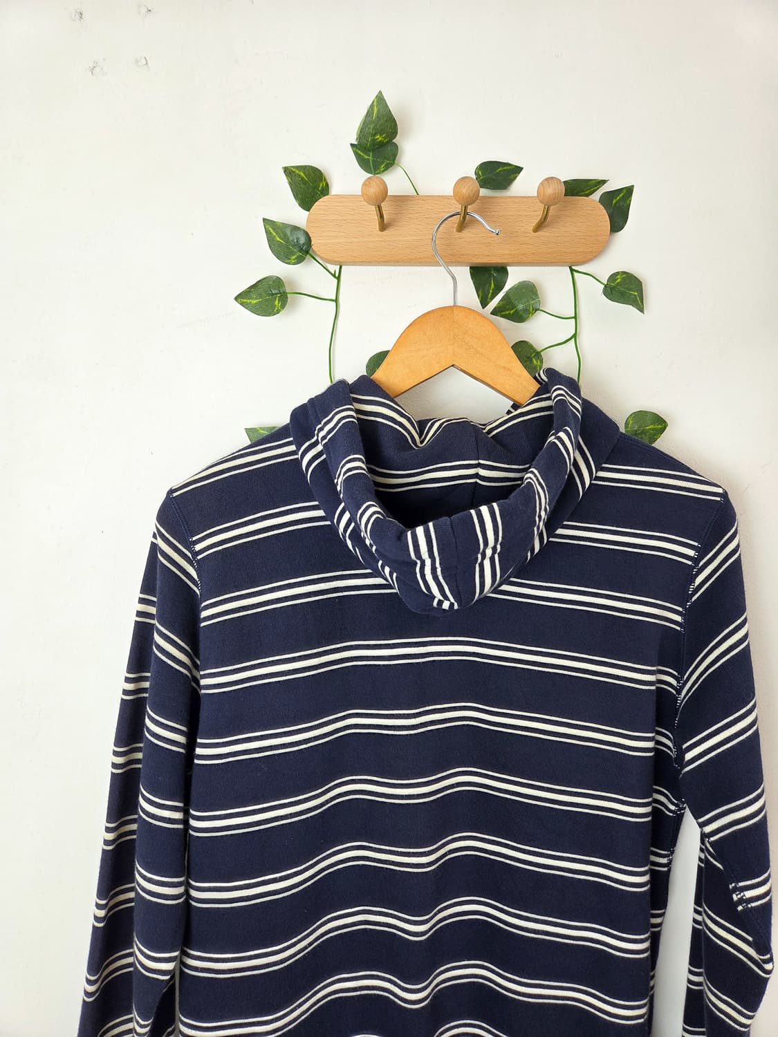 스트라이프 패턴 후드집업 상품이미지5