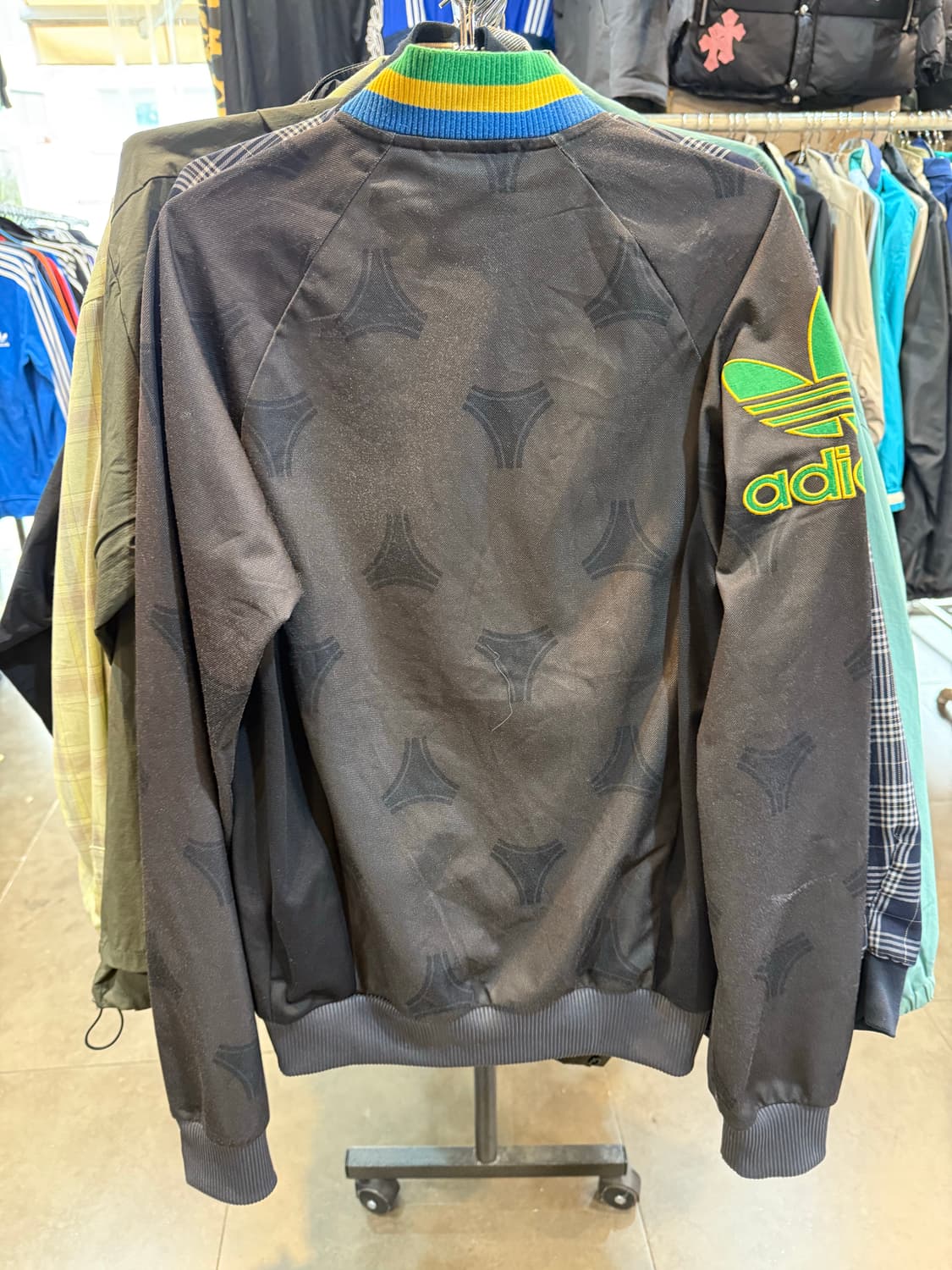 아디다스 파이어버드 브라질 트랙탑 져지 m 상품이미지3