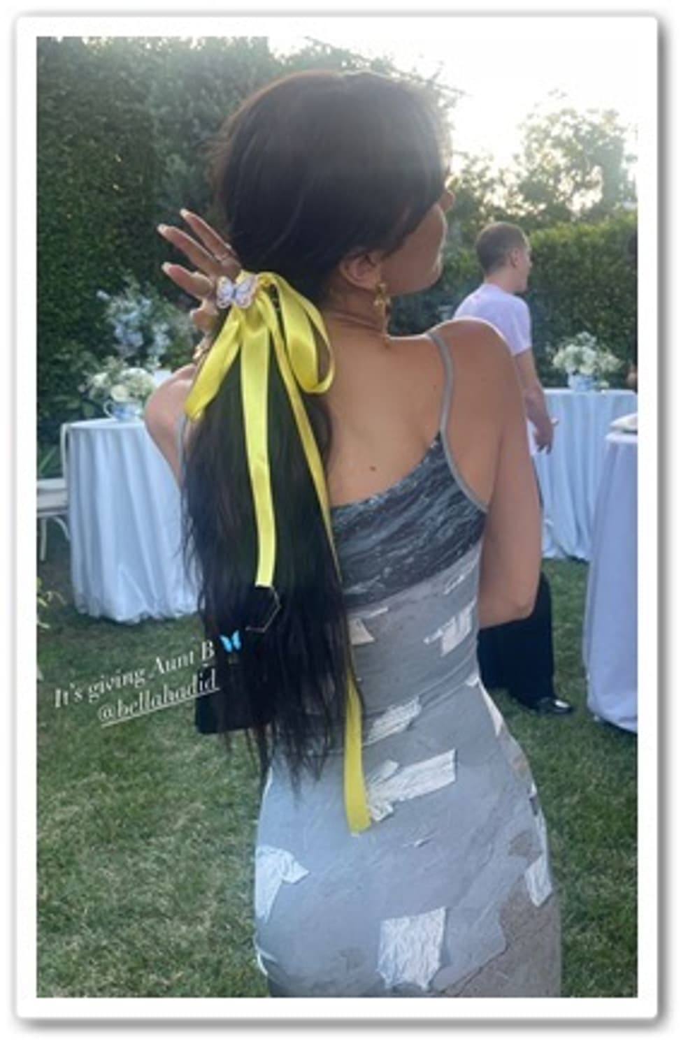 💎벨라 하디드 착용디자인 팔로마울 마리아 미디 드레스 상품이미지4