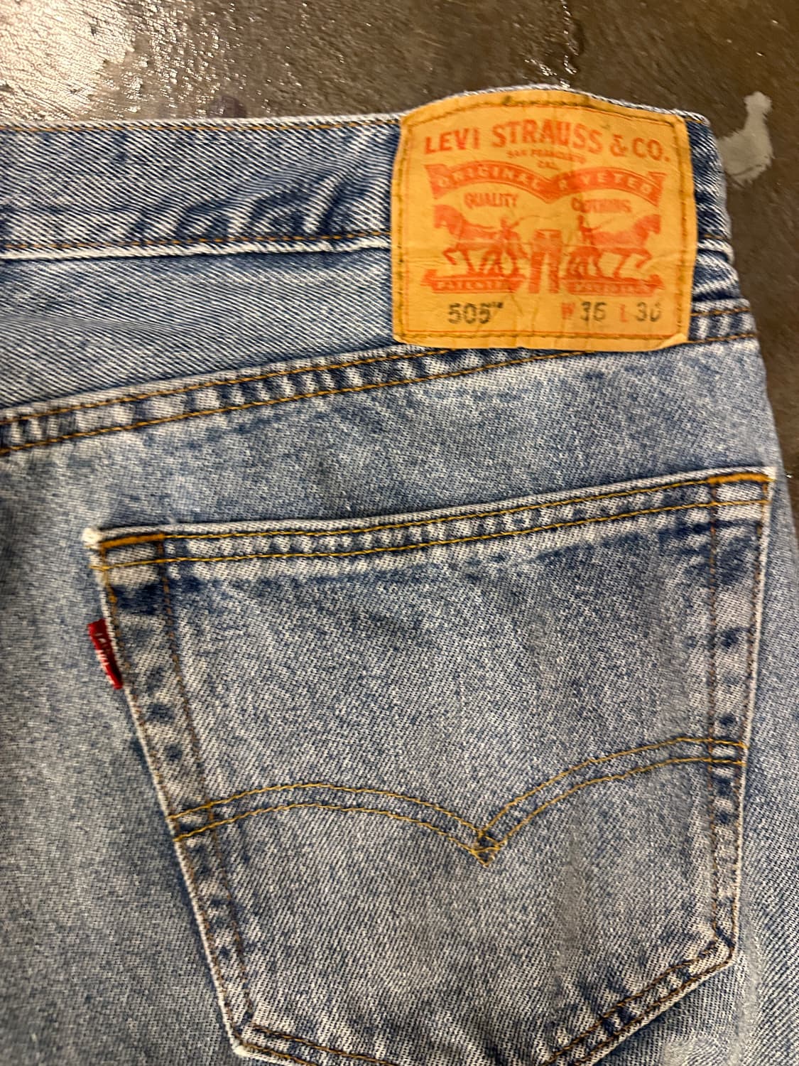 Levis 리바이스 505 W36 L30 상품이미지4