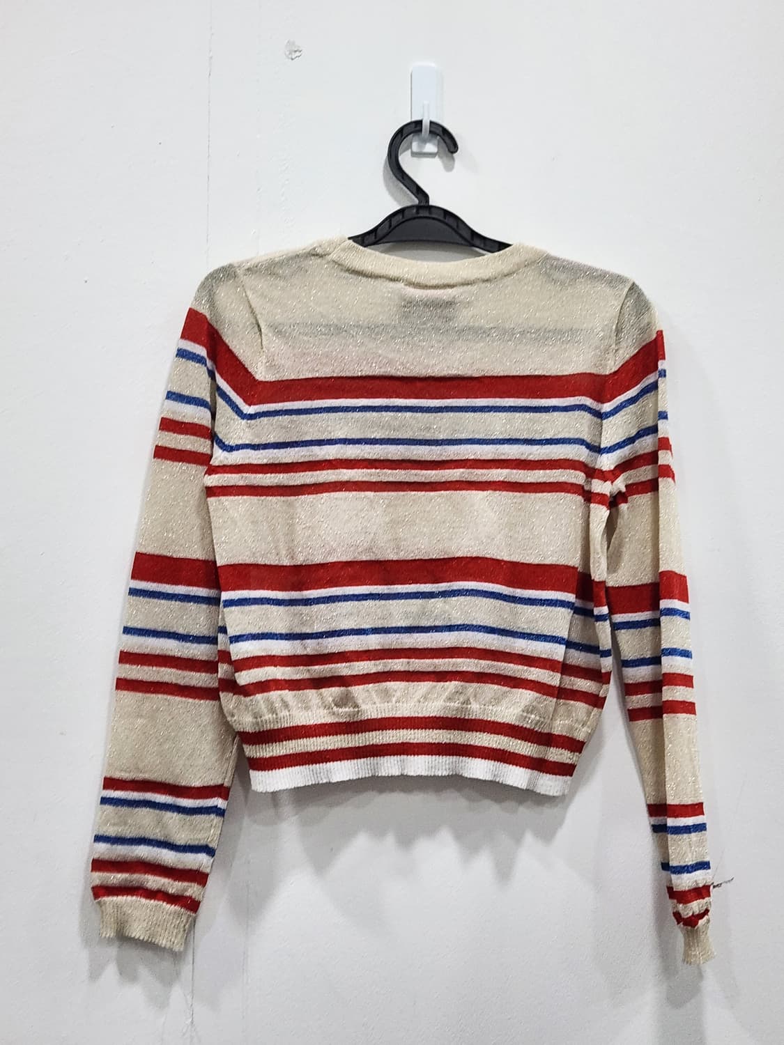 [F] 나인 NAIN 스트라이프 골드펄 니트 F 상품이미지3