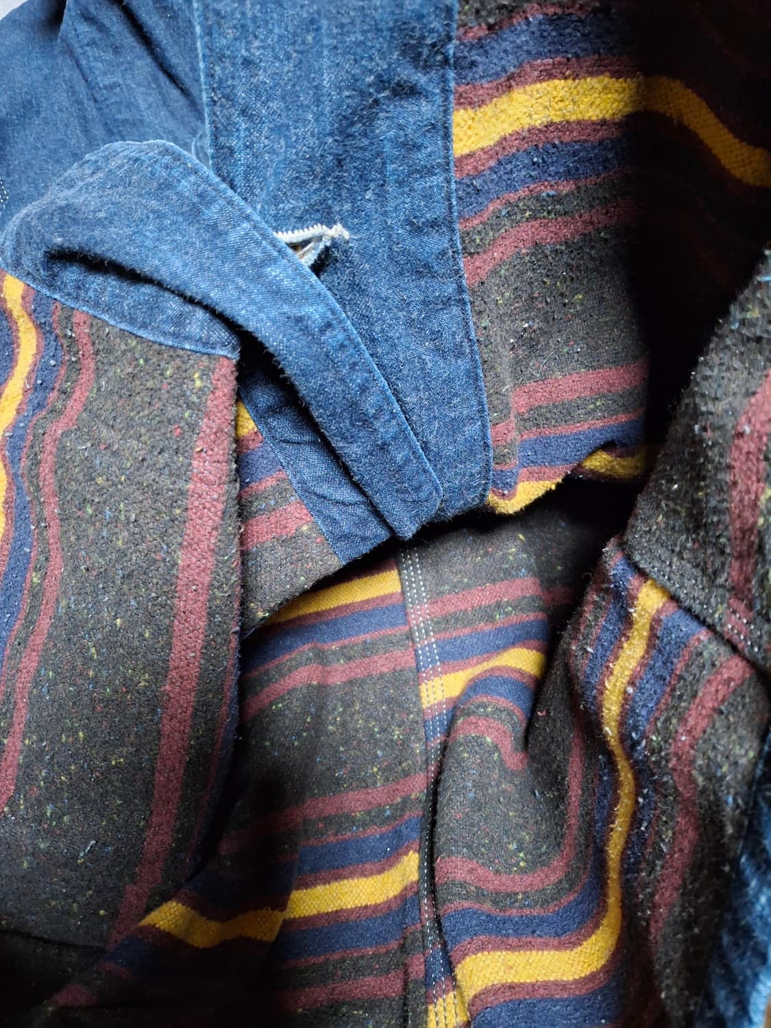 슈가케인 데님쵸어 코트,자켓 lee 81lj 복각 상품이미지8