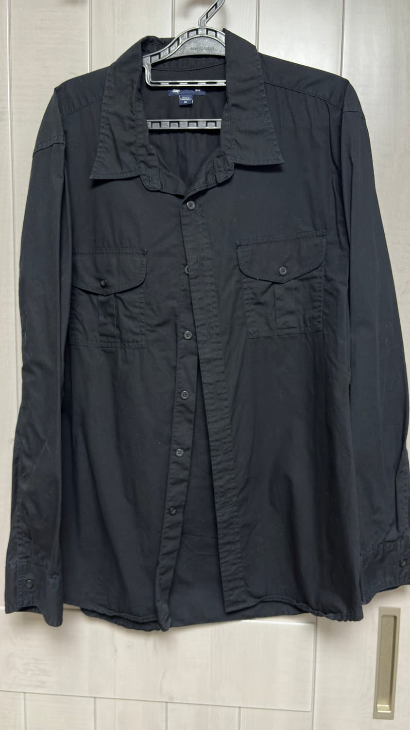 GAP 블랙 셔츠 XL 상품이미지1