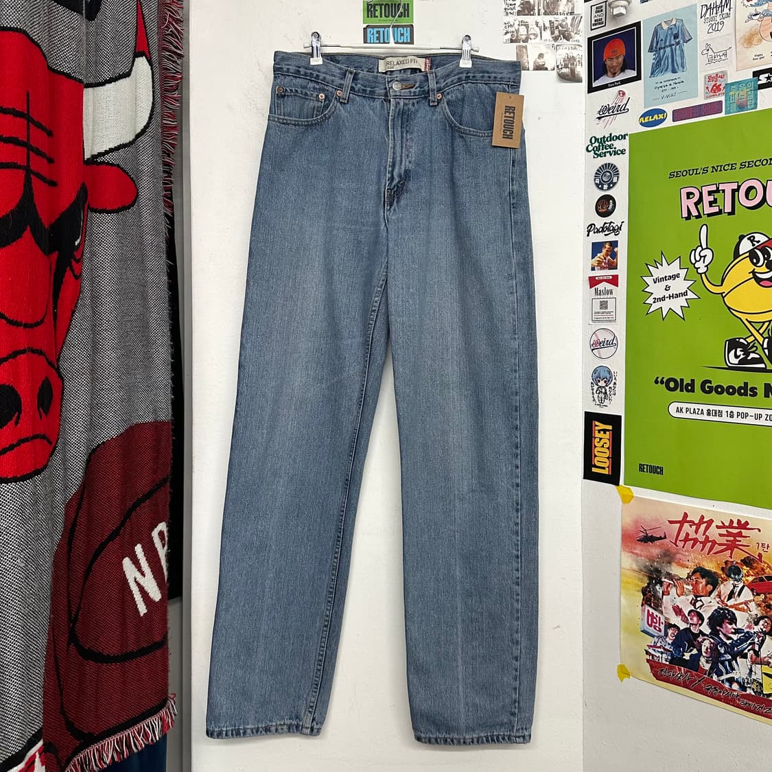 00’s 리바이스 550 릴렉스핏 데님진 상품이미지1